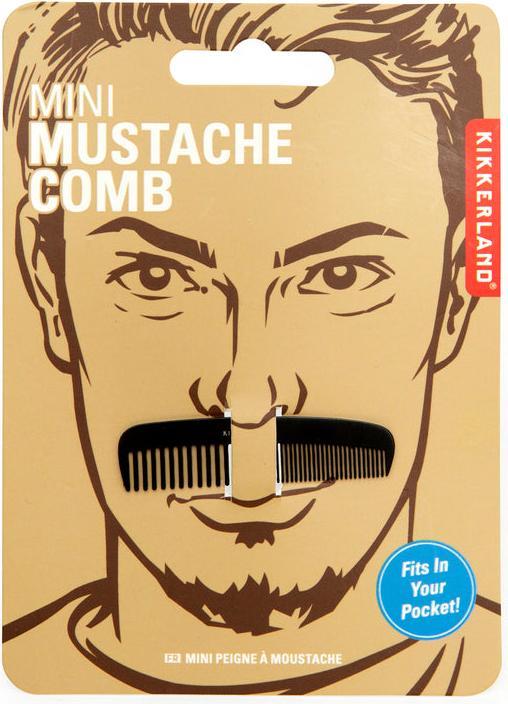 Produktbild Kikkerland Mini Mustache Comb