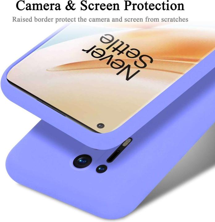 Immagine prodotto Cadorabo Custodia per OnePlus 8 PRO TPU Liquid Silicone Case (OnePlus 8 Pro)