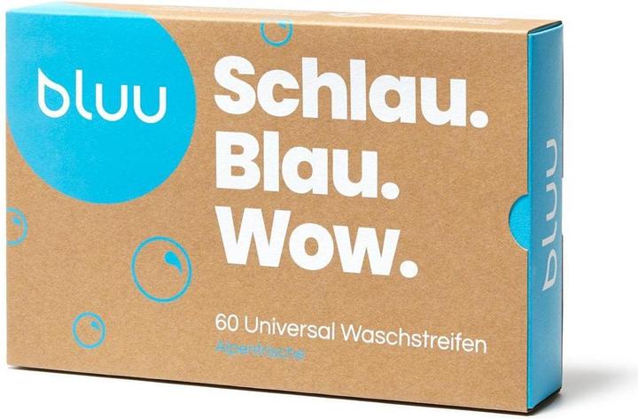 Actual product image bluu Universal washing strips (360 Washing cycles, Washcloths)