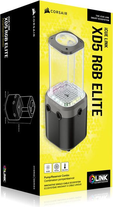 Produktbild Corsair Pump Res Unit, XD5 ELITE (D5 Pump reservoir unit)