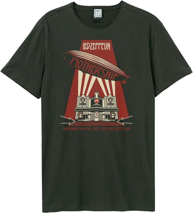 Actual product image Amplified Unisex Adult Mothership Led Zeppelin T-Shirt (XL)