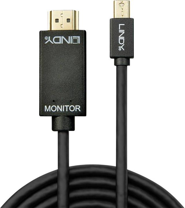 Immagine prodotto Lindy Mini DisplayPort (2 m, DisplayPort, HDMI)