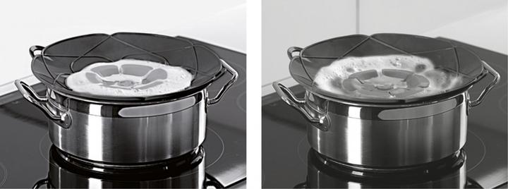 Image du produit Ibili Spritzschutzhaube Silikon Flexiform 29 cm Verhindert das Verschütten von Flüssigkeiten beim Kochen (Matières plastiques)