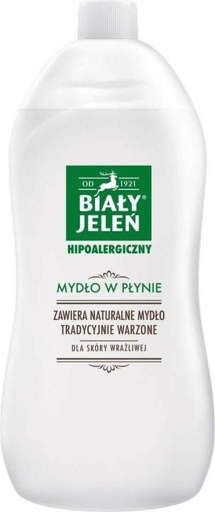 Image du produit Biały Jeleń White Deer - Recharge de savon liquide hypoallergénique 1L (Savon liquide, 1000 ml)