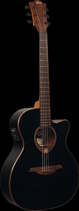 Image du produit LÂG T118ACE (Guitare semi-acoustique, Acajou, Bois de cèdre)