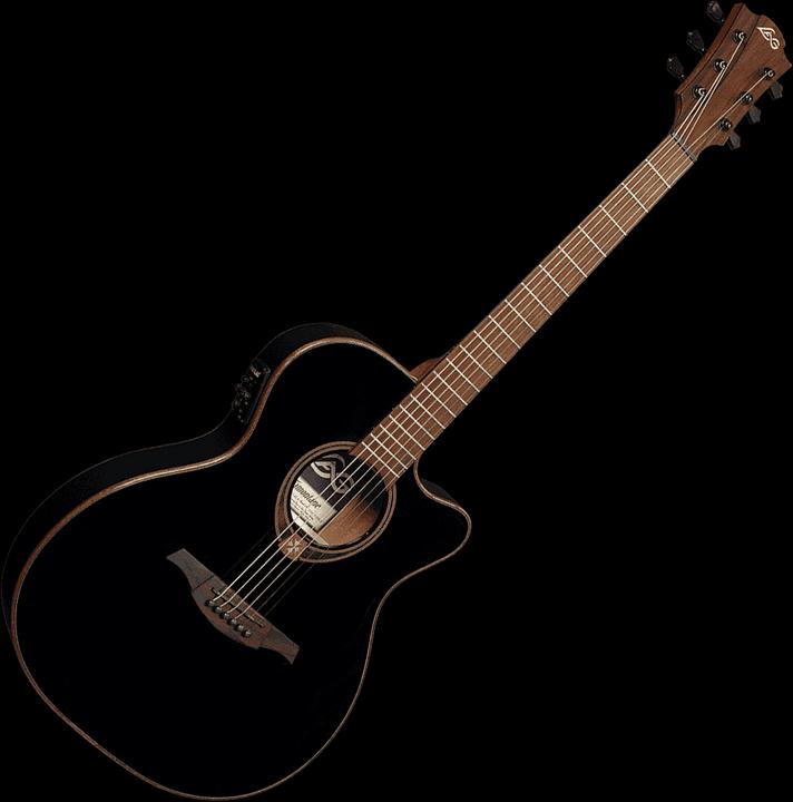 Immagine prodotto LÂG T118ASCE (Chitarra semi acustica, Mogano, Legno di cedro)