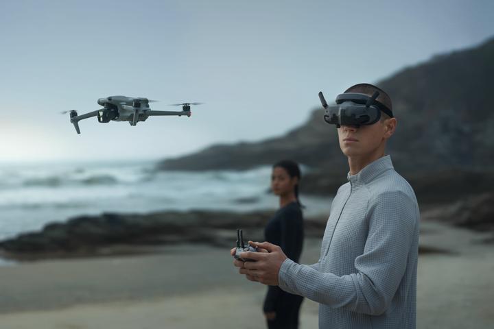 Actual product image DJI Goggles 3 (FPV Glasses, DJI Avata 2, DJI Mini 4 Pro)