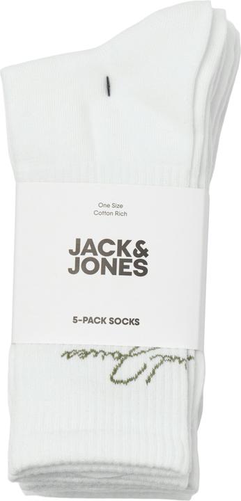 Jack & Jones Jaclukas Tennis Socks 5 Pack (5er Pack, One Size)