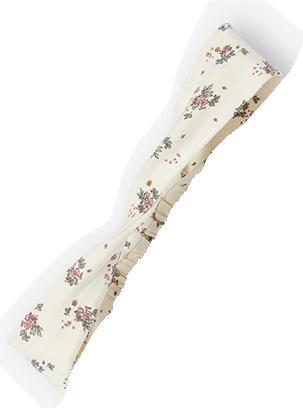 Produktbild Vertbaudet Bio-Kollektion: Baby-Set aus Blumenkleid, Leggings & Haarband (62)