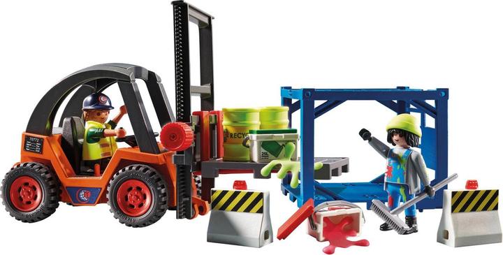 Image du produit Playmobil Chariot élévateur avec cargaison (70770, Playmobil City Action)