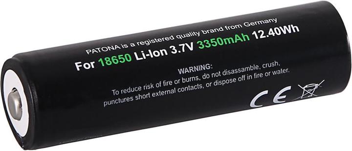 Image du produit Patona Bouton Premium Cell 18650 (1 pcs, 18650, 3350 mAh)