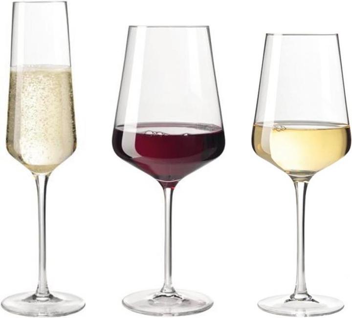 Actual product image Leonardo Puccini (22 cl, 18 Glasses, Red wine glasses, White wine glasses)