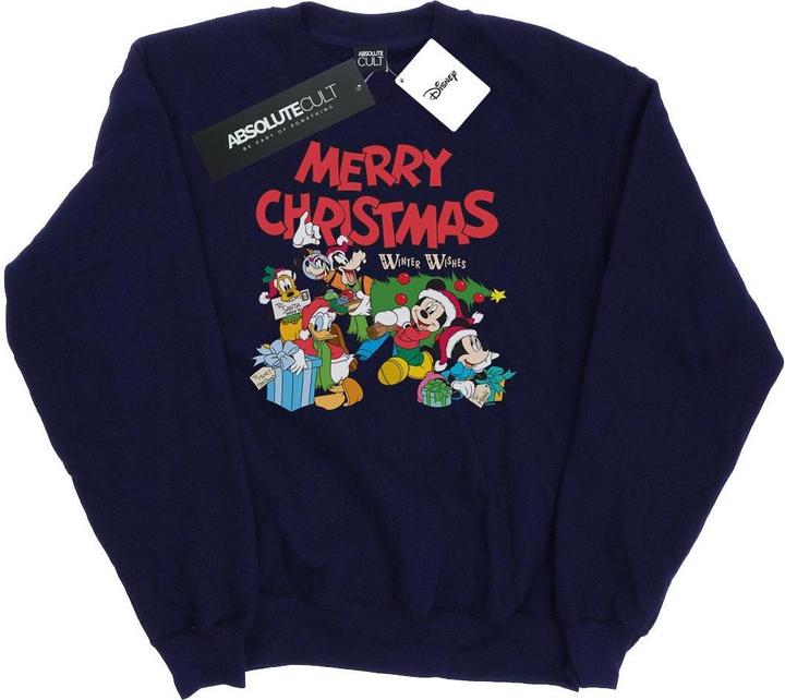 Immagine prodotto Disney Mickey And Friends Winter Wishes Felpa Uomo (L)