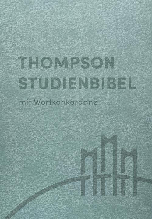 Actual product image Thompson Studienbibel - Kunstleder mit Reissverschluss (German, 2021)