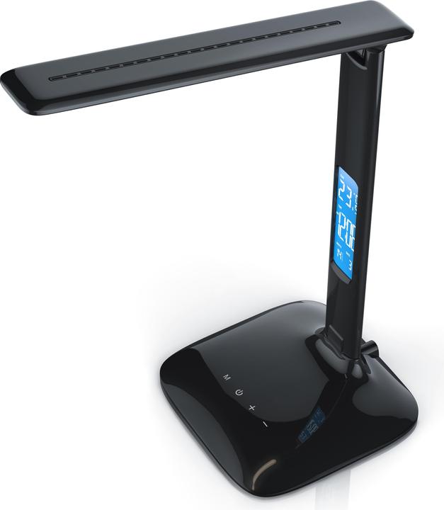 Produktbild Brandson dimmbare LED Schreibtischlampe - 3 Lichtfarben kalt warm neutralweiss mit 5 Helligkeitsstufen (450 lm)