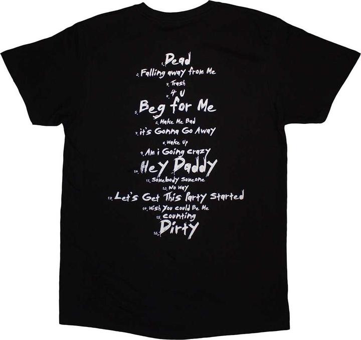 Image du produit Korn - T-shirt ISSUES TRACKLIST - Adulte (XL)