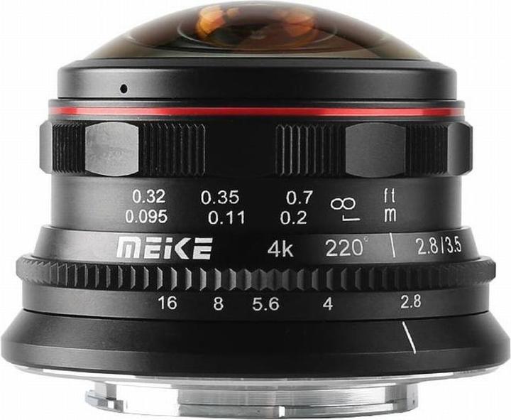 Produktbild Meike 3.5mm F2.8 Wide Angle Fisheye Lens fÃ¼r MFT mount