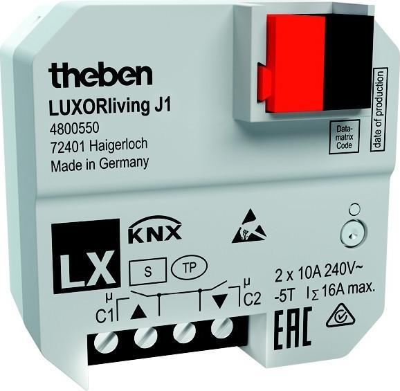 Actual product image Theben LUXORliving J1 (Shutter actuator)