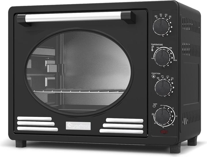 Image du produit TurboTronic By Z-Line EV35R Retro Elektrische Oven - 35 liter - Zwart