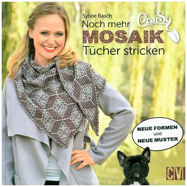Immagine prodotto CraSy Mosaik - Noch mehr Tücher stricken (Tedesco, Sylvie Rasch, 2018)