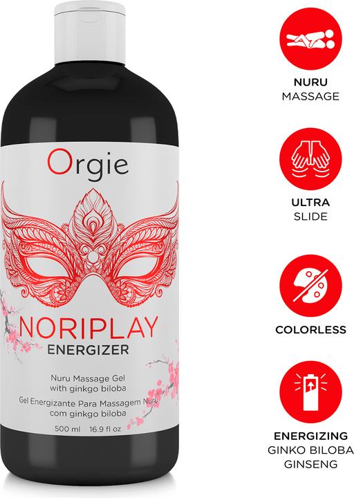Actual product image Orgie Noriplay - Energizing Nuru Massage Gel (500 ml)