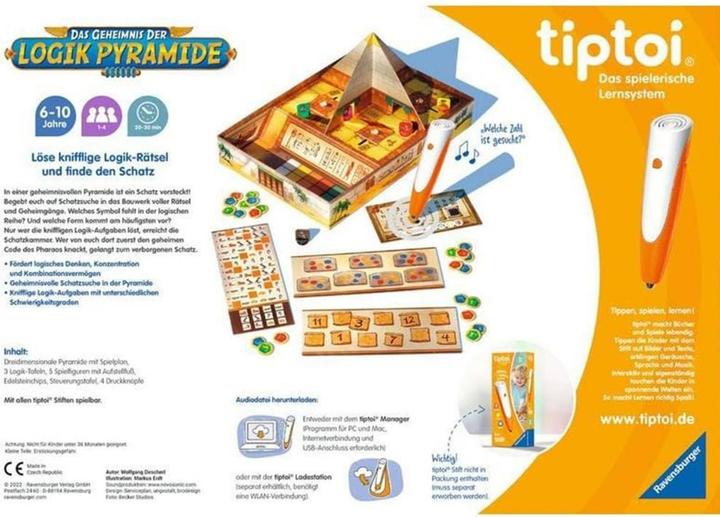 Produktbild Ravensburger Geh.der Logik-Pyramide '22 D (Deutsch)