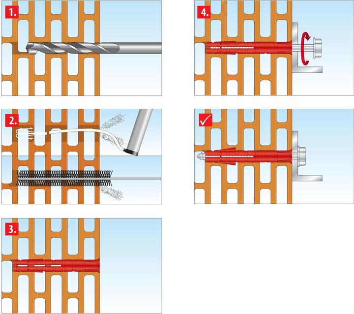 Produktbild Tox Spreizdübel Bizeps 10x90 mm 25 Stück (25 Stk.)