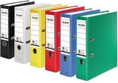 Actual product image Falken Folder Recycolor DIN A4 Spine width: 80 mm (A4, 80 mm, 1 Piece)