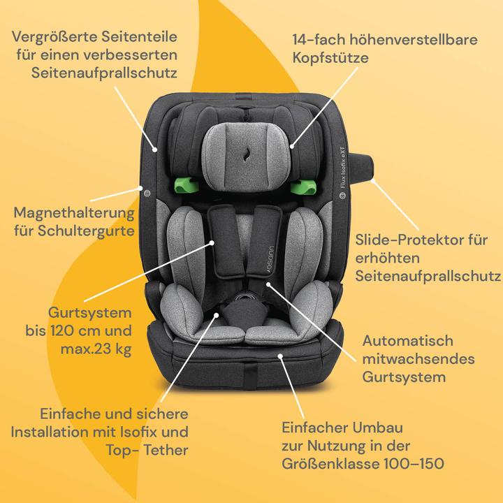 Image du produit Osann Flux Isofix ExT (Siège pour enfant, Norme ECE R129/i-Size)