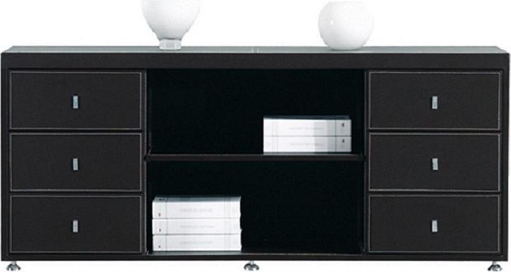 Produktbild Jet-Line Büro Aktenschrank Padova schwarz