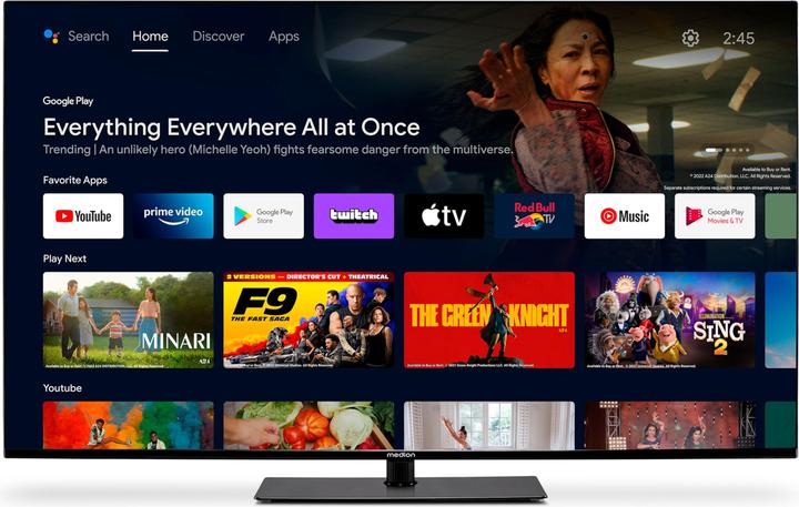 Produktbild Medion LIFE® X15071 (MD 30922) Android TV™ (50", LCD, 4K)