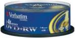 Actual product image Verbatim DVD+RW, 4x, 4.7GB, 25 spindle (25 x)