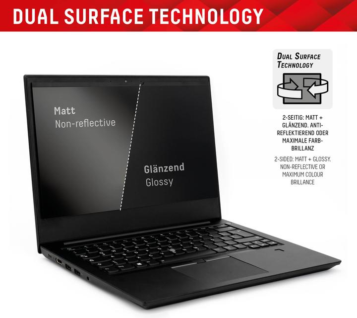 Image du produit Displex Privacy Safe, Laptop Blickschutzfilter (14", 16 : 9)