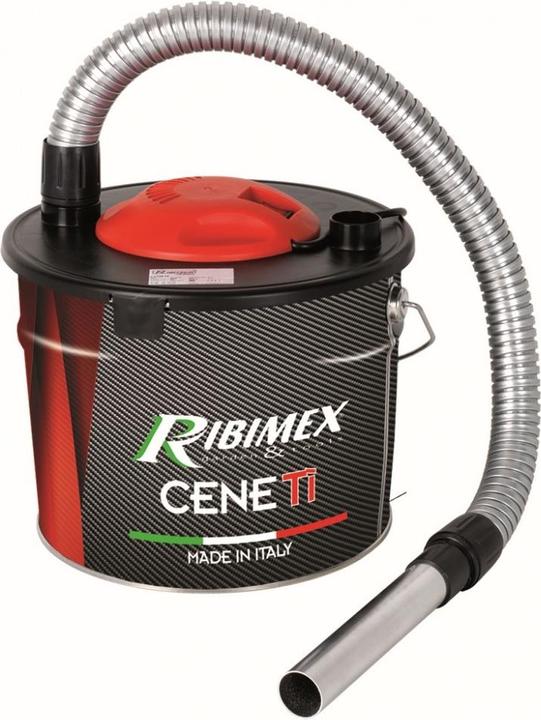 Ribimex Ceneti Aschesauger mit kleinem Kanister15 l (Aschesauger)