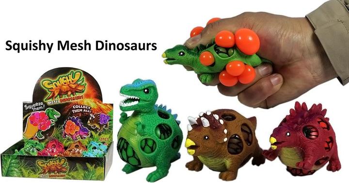 Immagine prodotto Magni Fun Trading Mesh Ball Dino - Assortito, il prezzo si applica a 1 pezzo