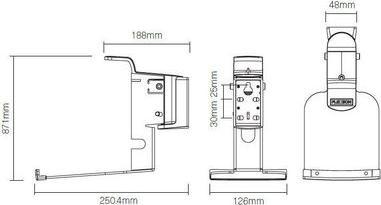 Actual product image Flexson Sonos Five/Play:5 wall mount (1 pcs., Wall installation, Tiltable, Rotatable)