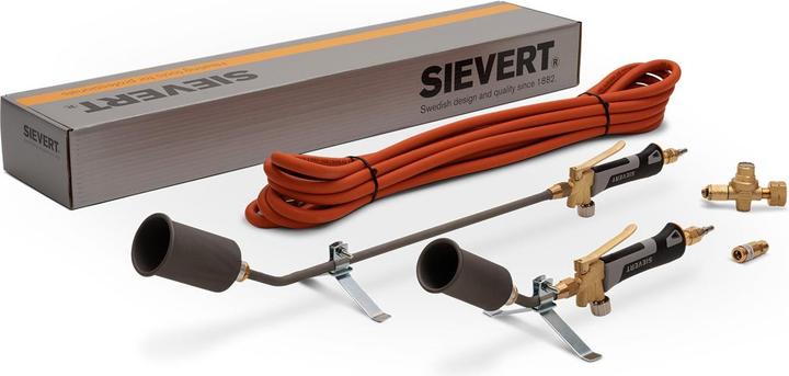 Actual product image Sievert PRO 88 Titanium Aufschweissbrenner Set - 10m