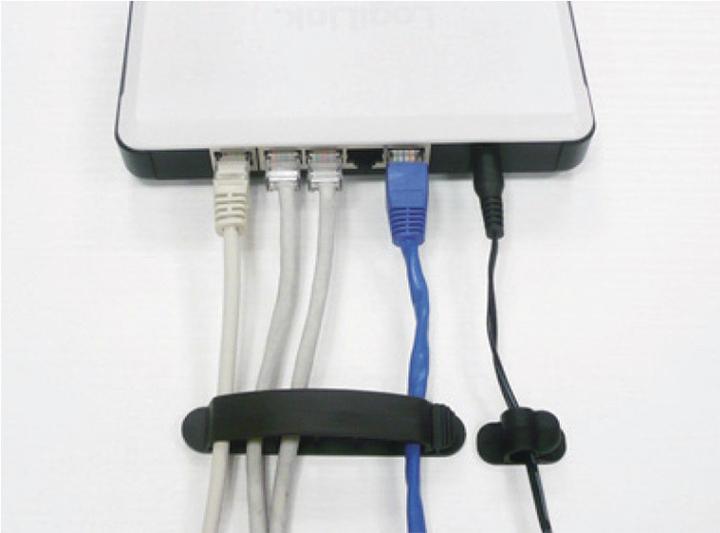 Actual product image LogiLink Cable fixing set (Velcro cable ties, 13.20 mm, 10 pcs.)