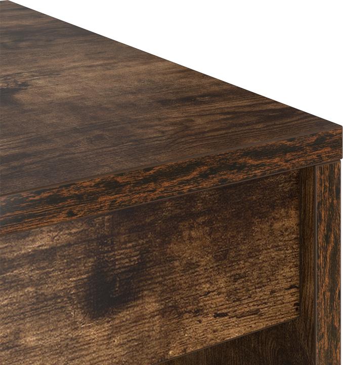 Produktbild VidaXL Schreibtisch Geräucherte Eiche MDF 60 x 40 x 76 cm Langlebig (60 x 40 x 76 cm)