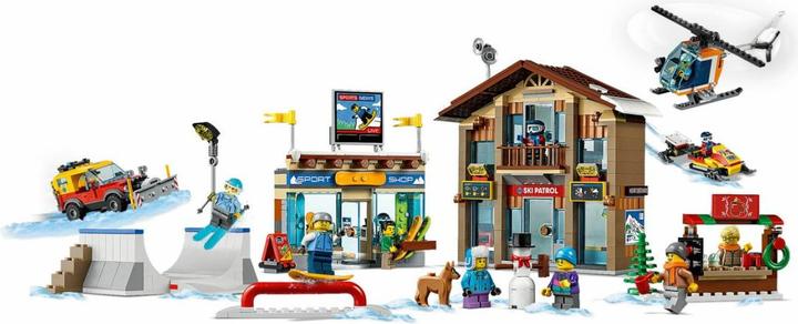 Actual product image LEGO ski resort (60203, LEGO City)