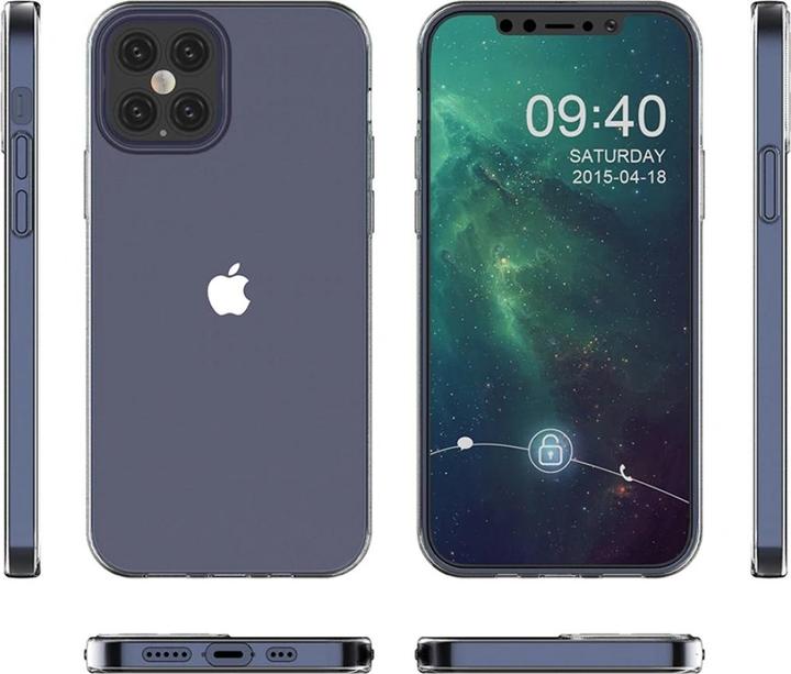 Immagine prodotto Screenguard Custodia Apple iPhone 12 Pro flessibile in TPU trasparente (Apple iPhone 12 Pro)