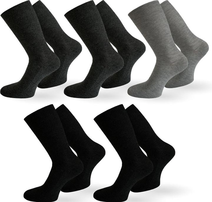 Actual product image Normani 10 pairs of health socks with high cotton content (pack of 10, 43 - 46)