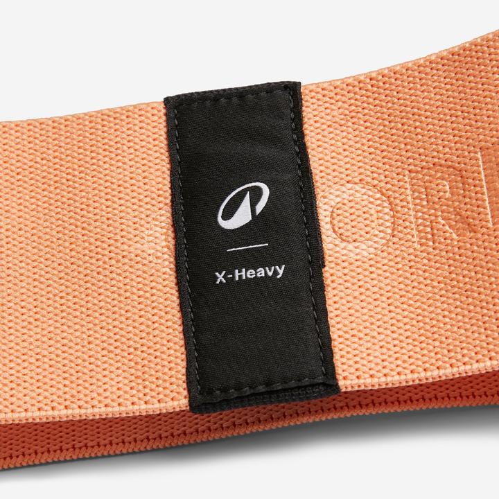 Image du produit Corength Élastique textile pour fessier de fitness résistance très forte, orange (0.31 m, Extra fort)