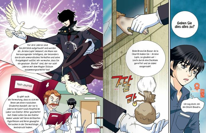 Actual product image MANHWA – Klassiker für Kids – Sherlock Holmes (komplett in Farbe) (German, Yi-Jeong Noh, 2024)
