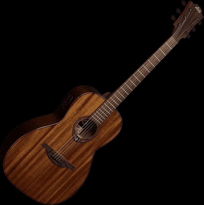 Actual product image LÂG T98PE (Acoustic guitar, Mahogany)