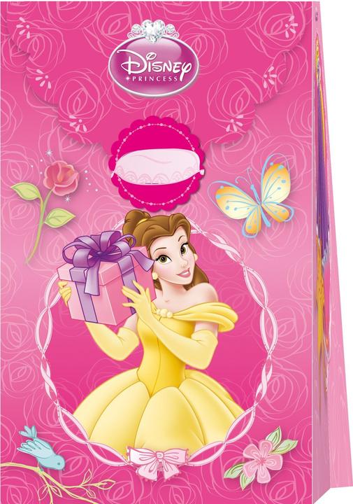 Actual product image Disney Princess Paper Belle Party Bags (Pack of 6)