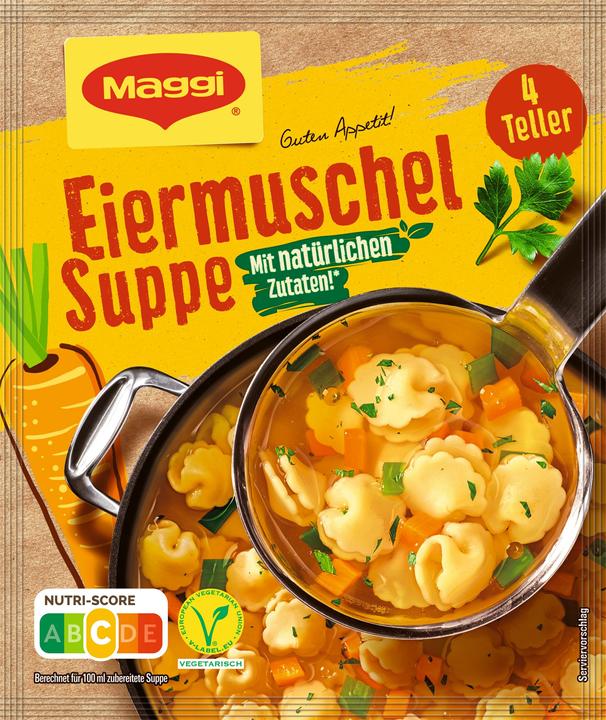 Maggi GUTEN APPETIT Suppe Eiermuschel, ergibt 1 l (1000 ml)