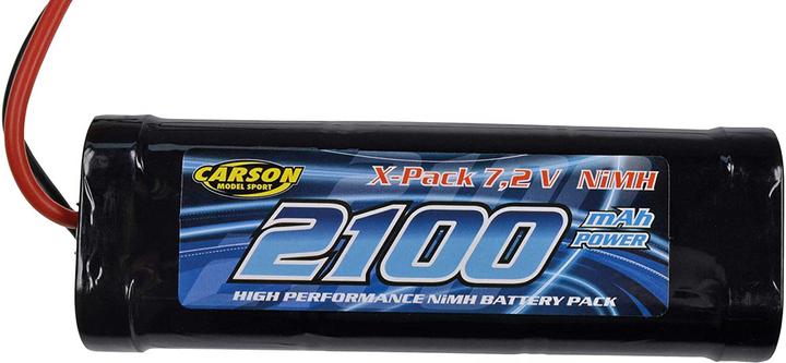 Image du produit Carson Racingpack NiMH 2100mAh 7,2V (7.20 V, 2100 mAh)