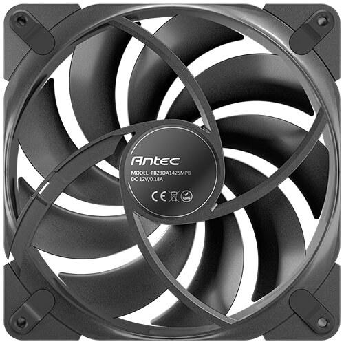 Actual product image Antec Tranquil 140, 140mm x 25mm Case Fans, PWM Fans, 1500RPM, 85.96CFM, 1.79mmHO, 4 Pin PWM Connec (140 mm, 1 x)