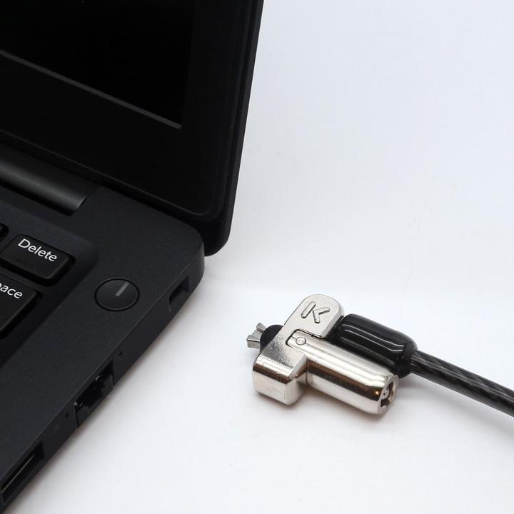 Actual product image Dell Kensington N17 laptop lock with key